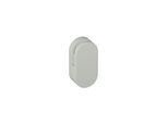 Hewi 477 Spiegelhalter 477.01B10097 30x60x18mm, flach, 2 Stück, matt, lichtgrau