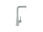 Grohe Zedra Spültischmischer 32553DC2 supersteel, herausziehbare Dual-Brause