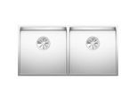 Blanco Claron Spüle 521617 400/400-IF, 86,5 x 44 cm, Edelstahl Seidenglanz