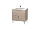 Duravit Brioso c-bonded Waschtisch mit Unterbau BR4701N1031, 80x48, Pine Silver/Chrom, ohne Hahnloch