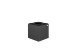 Hewi Kosmetiktuch-Spender 950.06.21001 137x130x137mm, matt schwarz beschichtet