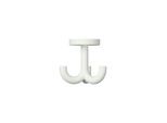 Hewi 477 Haken 477.90B05197 70mm, 3-fach, drehbar, bis 15mm Dicke, matt, lichtgrau