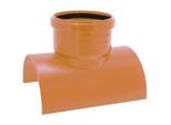 Airfit Klebeabzweig 165110KA DN 160 x 110 x 90°, PVC-U
