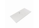 Kludi TERRA Duschwanne 08DW2053 80 x 170 x 3 cm, Abflussabdeckung inkl. Mattweiß