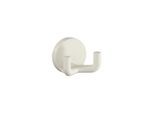 Hewi 477 Doppelhaken 477.90B02599 43,5 mm, matt, reinweiß