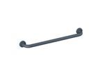 Hewi 477 Badetuchhalter 477.30B20092 457 mm, anthrazitgrau, Rosetten d= 60mm, matt