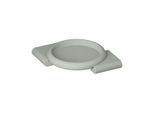Hewi 477 Eckablage 477.32B10095 205x205x37mm, matt, felsgrau