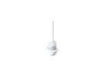 Hewi 477 Toilettenbürstengarnitur 477.20B1000598 141x470x140mm, Oberteil matt weiß, Wandmontage, matt, signalweiß