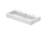 Duravit Waschtisch Vero 0454100026 100 x 47 cm, weiss, geschliffen, mit 2 Hahnlöchern