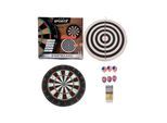 SportX Dartboard Flocked with 6 Darts