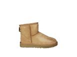 UGG Stiefel - Plush Mini Short Boots With Rounded Toe - Gr. 37 (EU) - in Braun - für Damen