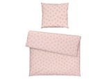 Patinio Babybettwäsche , Pink , Textil , Herz , 80x80 cm , Oeko-Tex® Standard 100 , bügelfrei, pflegeleicht, atmungsaktiv , Schlafen, Babybettausstattung, Babybettwäsche