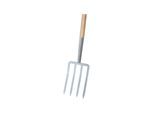 Ideal Spatengabel silber 4 Zinken, T-Stiel Import (67053000)