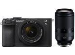 Sony Alpha ILCE-7C II schwarz + 28-60mm + Tamron 70-180mm f2,8 - abzgl. 100,00€ Winter Cashback