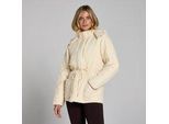 MP Damen Kurze Jacke mit verstellbarem Bund – Helles Cremeweiß - S