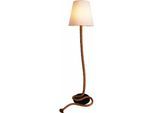 NÄVE Stehlampe "Rope", beige (natur), 1, Ø 40cm H: 164cm, Leuchten, Stehlampe