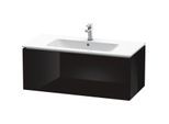 Duravit L-Cube Waschtischunterbau LC614204040 Schwarz Hochglanz, 102x40x48,1cm, 1 Auszug