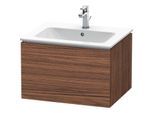 Duravit L-Cube Waschtisch-Unterschrank LC614002121 62 x 48,1 cm, nussbaum dunkel, 1 Auszug, wandhängend