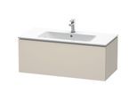 Duravit L-Cube Waschtisch-Unterschrank LC614209191 102 x 48,1 cm, taupe matt, 1 Auszug, wandhängend
