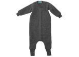 Reiff - Kid's Fleeceschlafsack mit Bein und Arm - Kinderschlafsack Gr 98/104 Grau
