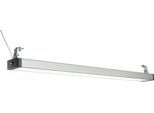 Treston NatureLite LED-Arbeitsplatzleuchte TNL1200, 4000 K, 56 W, dimmbar, B 1180 x T 120 x H 50 mm, grau