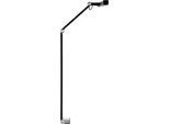 LED Klemmleuchte Alco, Leistung 11,5 W, 700-750 lm, 3000-6000 K, stufenlos dimmbar, neigbar, Lichtsensor, Aluminium & Kunststoff, schwarz