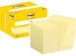 Haftnotizen Post-it 656 CY, 12 Blöcke, 100 Blatt je Block, 51 x 76 mm, PEFC-zertifiziert, gelb