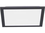 LED-Deckenleuchte FLAT, 2700-5000 K,CCT-Lichtmanagement, dimmbar, Fernbedienung, 28 W, L 455 x B 455 mm