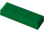 MAUL Rechteckmagnete, 53 x 18 x 10 mm, 20 Stück, grün