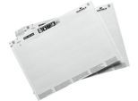 Beschriftungsbogen Label Refill, perforiert, bedruckbar, B 200 x H 20 mm, 100 Schilder