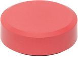 MAUL Magnet MAULpro Recycling, rund, mit Facetterand, Haftkraft bis 0,6 kg, Ø 29 mm, 85 % Recycling-Kunststoff lackiert, rot, 20 Stück
