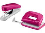 Novus Locher-Hefter SET Evolution Twin Set fresh, pink