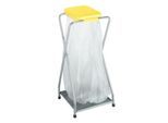 Abfallsammler mit Boden, 70 l, Deckel gelb