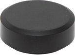 MAUL Magnet MAULpro Recycling, rund, mit Facetterand, Haftkraft bis 0,6 kg, Ø 29 mm, 85 % Recycling-Kunststoff lackiert, schwarz, 20 Stück