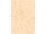 Sigel Strukturpapier Perga champagne, Edelkarton, DIN A4, 200 g/m², 50 Blatt, FSC Mix Credit, champagner