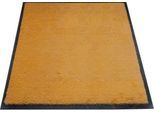Schmutzfangmatte miltex Eazycare Style, eckig, antistatisch, UV-beständig, waschbar, High-Twist-Nylon & Niltrilgummi, 750 x 850 mm, braunbeige