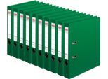 herlitz Ordner maX.file protect plus, DIN A4, Rückenbreite 50 mm, 10 Stück, grün