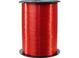 Geschenkband Clairefontaine, rot, 1 Rolle mit L 500 m x B 7 mm, Polypropylen