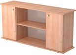 Sideboard ULM, H 840 x B 1661 x T 448 mm, Nussbaum-Dekor
