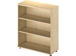 Schäfer Shop Genius Regal TETRIS WOOD, 3 OH, Höhe inkl. Gleiter, B 1000 mm, Ahorn-Dekor