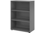 Regale Breno, 3 OH, 28 kg je Boden, B 800 x T 400 x H 1100 mm, Spanplatte, graphit