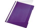LEITZ® Schnellhefter 4191, DIN A4, PVC, 25 Stück, violett