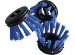 Bürsteneinsatz für Gummi-Ringmatte, blau