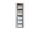 Sicherheitsschrank Typ 90 asecos S-PHOENIX-90, Falttür mit Türfeststellanlage, Anschlag links, Front Lichtgrau, B 596 x T 616 x H 1968 mm