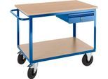 Profi-Werkbankwagen mit Schublade, 1250x700x950mm