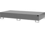 Bauer Auffangwanne VAW-1000-2, L 2650 x B 1300 x H 435 mm, bis 1000 l, Edelstahl, unterfahrbar