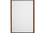 moedel Wandschild LMH, DIN A4, wechselbare Einlagen, Klebemontage, B 221,5 x H 299,5 mm, Nussbaum/schwarz
