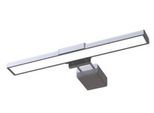 LED Klemmleuchte UNILUX Travelight, für Notebooks & Desktop Bildschirme, Leistung 4,5 W, 350 lm, 2900-5300 K, dimmbar, USB-Anschluss, Klemmweite 5-30 mm, schwarz