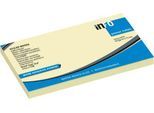 inFO Power Notes Haftnotizen, 125 x 75 mm, 100 Blatt pro Block, 12 Blöcke, blanko, gelb