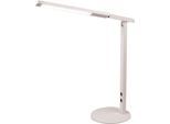 LED-Tischleuchte IDEAL, Tastdimmer, 770 Lumen, 2700-5000 Kelvin, Aluminium, weiß